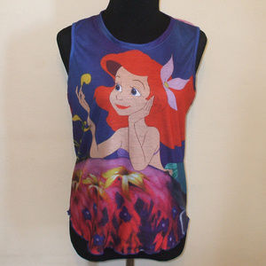Disney Little Mermaid Ariel Sublimation Tank Top